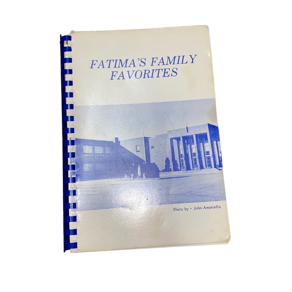 Fatima's Family Favorites Recipe Book Our Lady of 1980